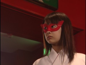 Live Action Pretty Guardian Sailor Moon Act 4 - Rei wearing a simple mask
