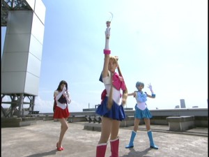 Live Action Pretty Guardian Sailor Moon Act 4 - Sailor Mars, Moon and Mercury