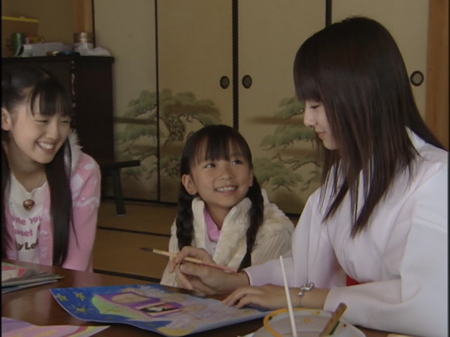 Live Action Pretty Guardian Sailor Moon Act 10 - Usagi, Erika and Rei paint Princess Kaguya images