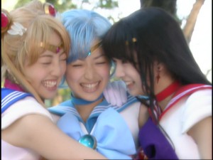 Live Action Pretty Guardian Sailor Moon Act 5 - Sailor Moon, Mercury and Mars