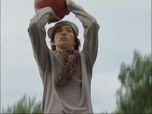Live Action Pretty Guardian Sailor Moon Act 6 - Takeru is not properly dressed to play basketball