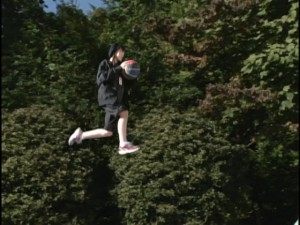 Live Action Pretty Guardian Sailor Moon Act 6 - Usagi essentially flying