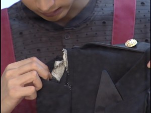 Live Action Pretty Guardian Sailor Moon Act 7 - Motoki with Tuxedo Mask's jacket