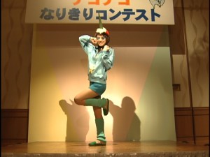 Live Action Pretty Guardian Sailor Moon Act 8 - Rei posing dressed as Nako Nako