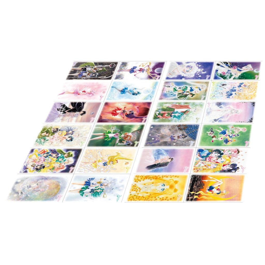 Sailor Moon Stamp set - 24 deluxe postcards