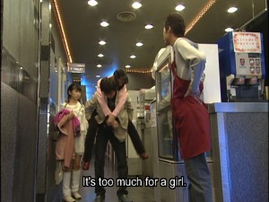 Live Action Pretty Guardian Sailor Moon Act 14 - Motoki thinks carrying Usagi is too much for a girl