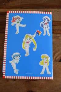 Sailor Moon Official Fan Club 2nd Year Membership - Stationary Set - Back