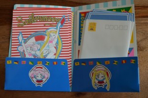 Sailor Moon Official Fan Club 2nd Year Membership - Stationary Set - Contents