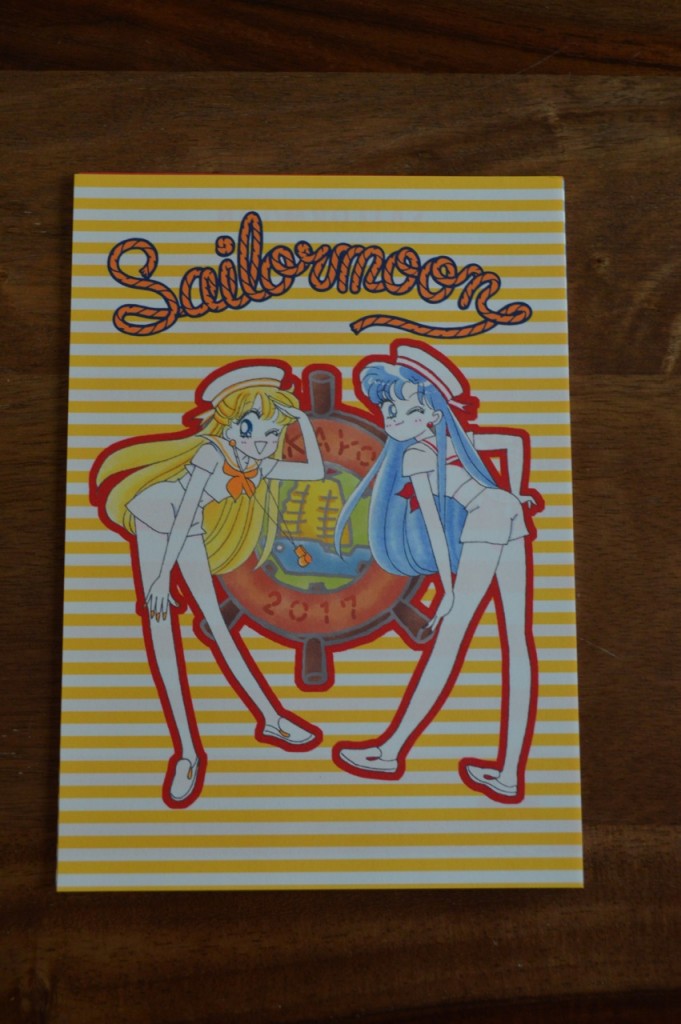 Sailor Moon Official Fan Club 2nd Year Membership - Stationary Set - Minako and Rei