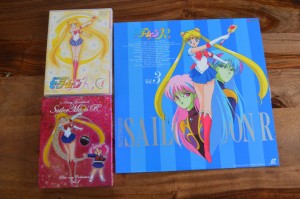 Sailor Moon R Japanese Blu-Ray vol. 1 - Cover art comparison