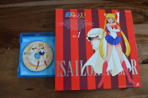 Sailor Moon R Japanese Blu-Ray vol. 1 - Disc 1 art comparison