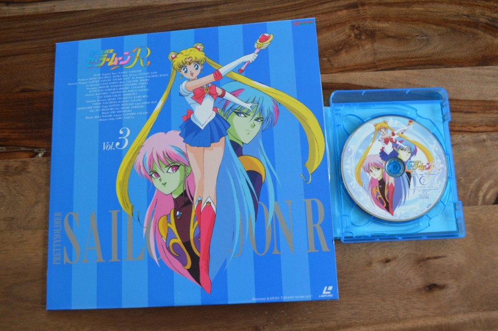 Sailor Moon R Japanese Blu-Ray vol. 1 - Disc 2 art comparison