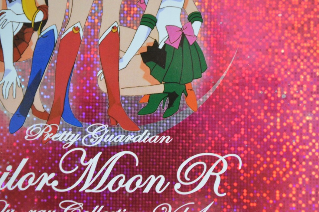 Sailor Moon R Japanese Blu-Ray vol. 1 - Sailor Venus's shoe mistake on the Blu-Ray