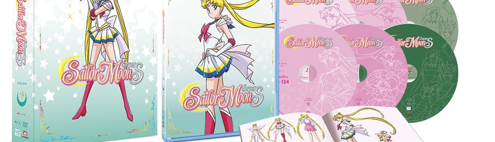 Sailor Moon SuperS Limited Edition Blu-Ray and DVD