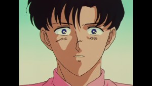 Sailor Moon R episode 61 - Japanese Blu-Ray - Mamoru shocked
