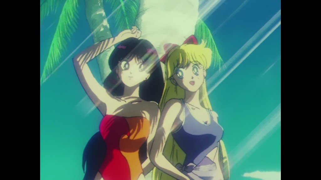 Sailor Moon R episode 67 - Japanese Blu-Ray - Rei and Minako