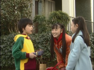 Live Action Pretty Guardian Sailor Moon Act 19 - Hikari gives chocolate to Daichi