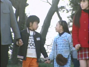 Live Action Pretty Guardian Sailor Moon Act 20 - Daichi and Hikari hold hands