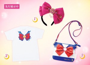 Sailor Moon The Miracle 4-D Attraction - Goods - Shirt, purse, headband
