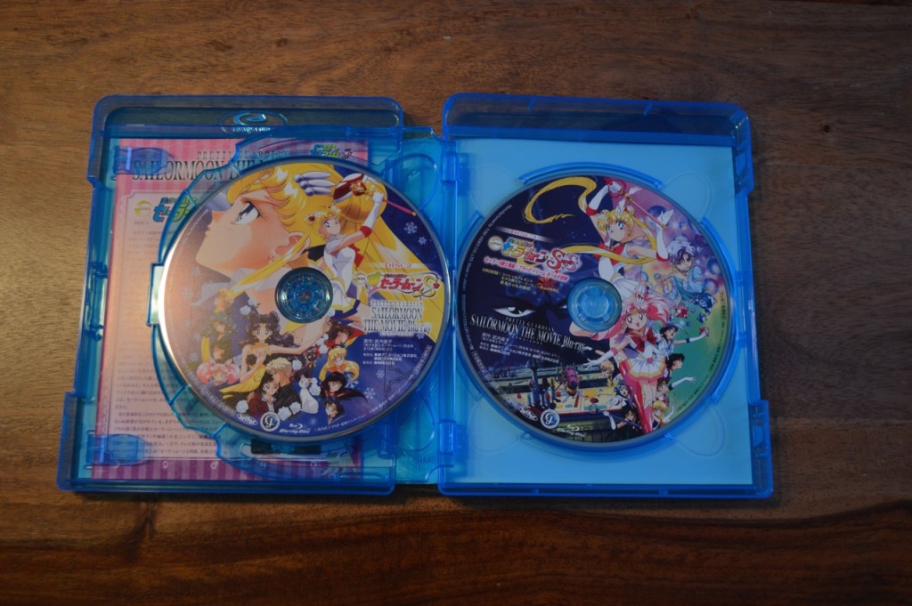 Pretty Guardian Sailor Moon The Movie Blu-Ray - Contents - S and SuperS movie