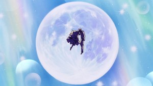 Sailor Moon S The Movie - Human Luna kisses Kakeru
