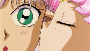 Sailor Moon SuperS The Movie - Chibiusa kisses PerleSailor Moon SuperS The Movie - Chibiusa kisses Perle