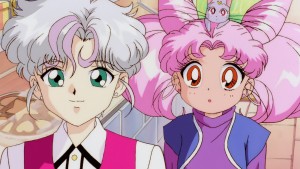 Sailor Moon SuperS The Movie - Perle, Chibiusa and Diana