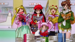 Sailor Moon S The Movie - Reading books
