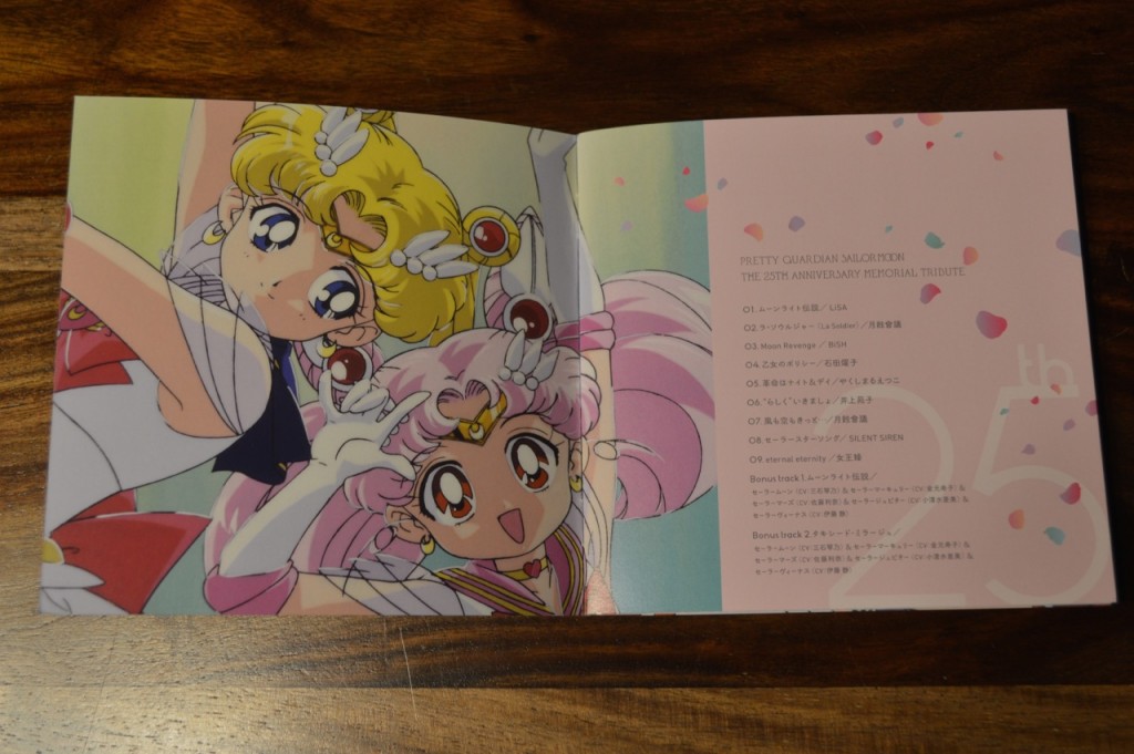 Sailor Moon The 25th Anniversary Memorial Tribute Album - Insert - Pages 1 and 2