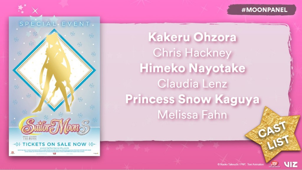 Sailor Moon S The Movie English cast
