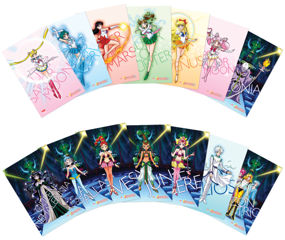 Sailor Moon SuperS Part 2 Blu-Ray - Postcards