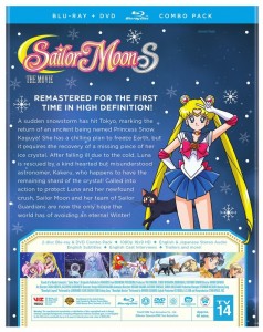 Sailor Moon S The Movie Blu-Ray/DVD Combo Pack - Back