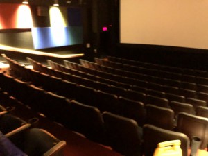 An empty theatre at a Sailor Moon SuperS screening