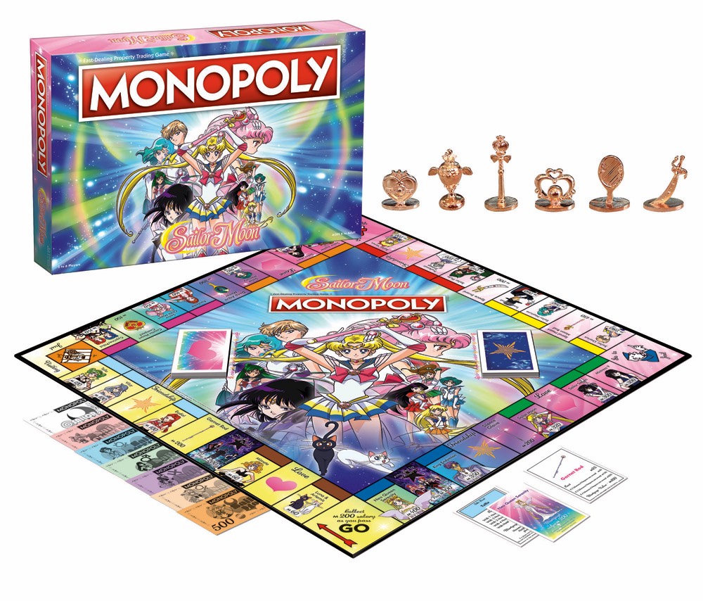 Sailor Moon Monopoly - Board