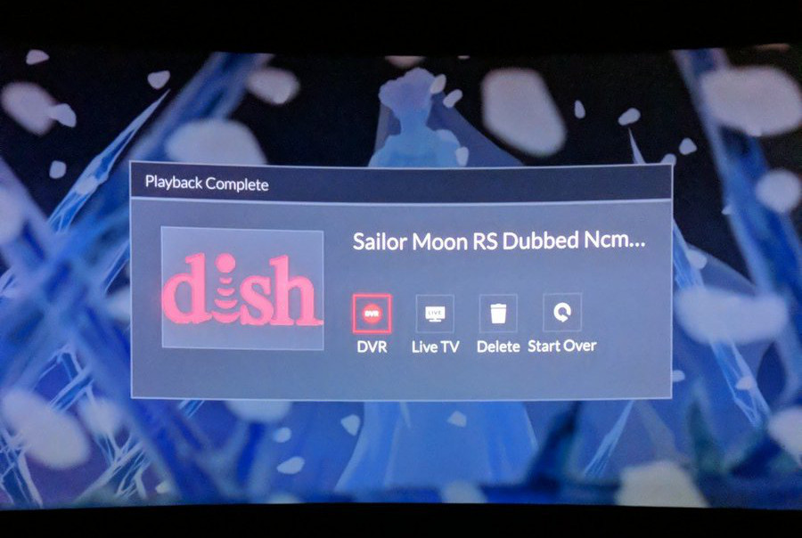 Sailor Moon S Dish Network playback issues