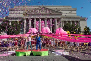 The National Cherry Blossom Festival in Washington D.C.