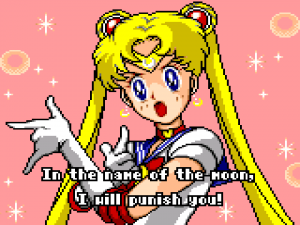 Pretty Guardian Sailor Moon S for Sega Game Gear - Subtitled - In the name of the Moon I will punish you
