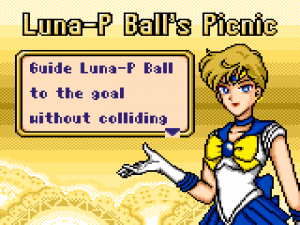 Pretty Guardian Sailor Moon S for Sega Game Gear - Luna-P Ball's Picnic