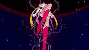 Sailor Moon enters the Black Dream Hole