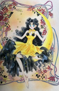 Sailor Moon manga - Princess Kaguya's Lover - Human Luna
