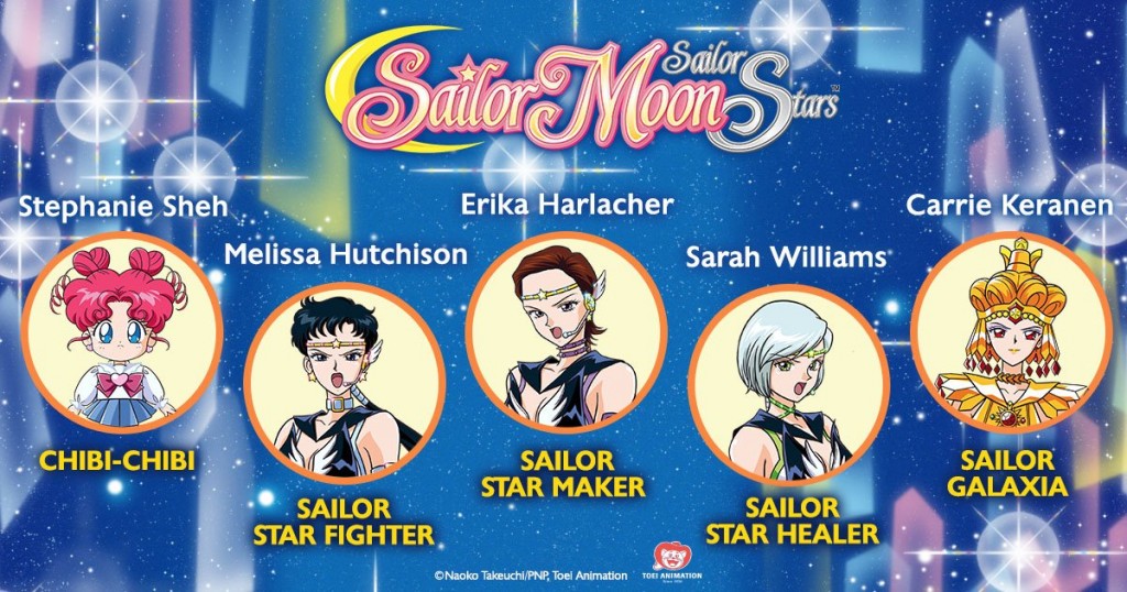 Sailor Moon Sailor Stars Dub Voice Actors
