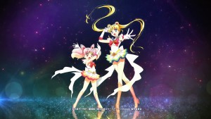 Sailor Moon Eternal - Super Sailor Chibi Moon and Super Sailor Moon