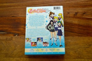 Sailor Moon Sailor Stars Part 1 Blu-Ray - Back