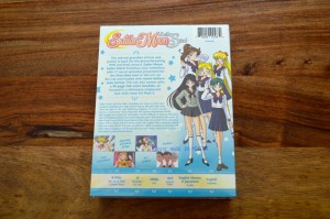 Sailor Moon Sailor Stars Part 1 Blu-Ray - Back - Wrapped