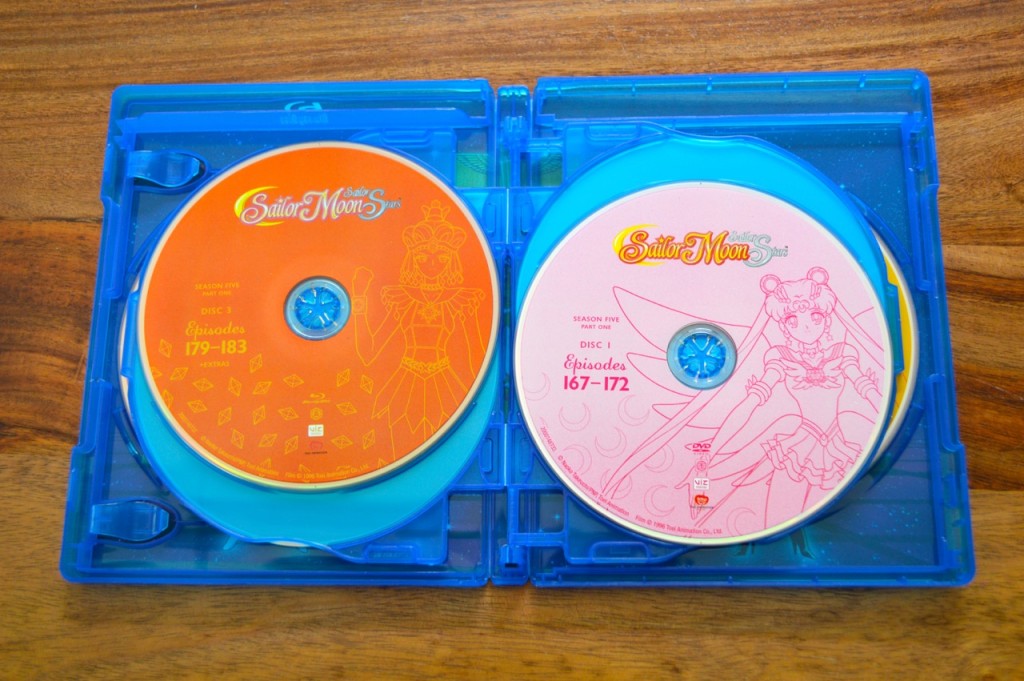 Sailor Moon Sailor Stars Part 1 Blu-Ray - Discs 3 & 4