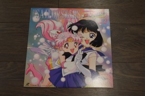 Sailor Moon Sailor Stars Laserdisc - Volume 2 - Sailor Chibi Moon and Sailor Saturn