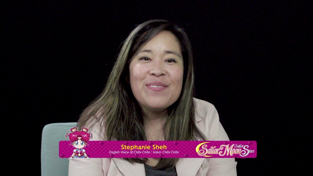 Sailor Moon Sailor Stars Viz Blu-Ray - Interview with Stephanie Sheh, the voice of Chibi Chibi