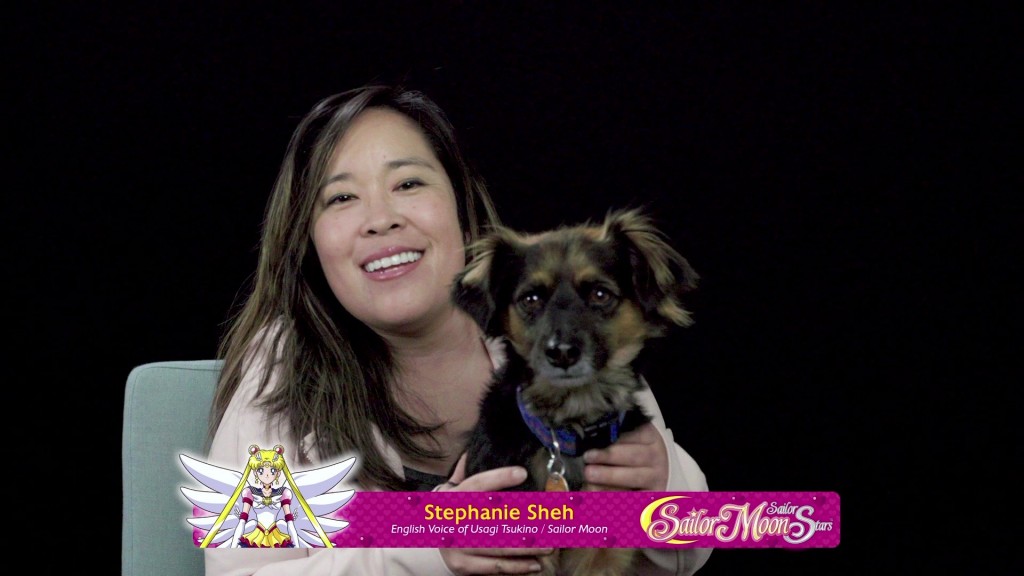 Sailor Moon Sailor Stars Viz Blu-Ray - Interview with Stephanie Sheh, the voice of Usagi