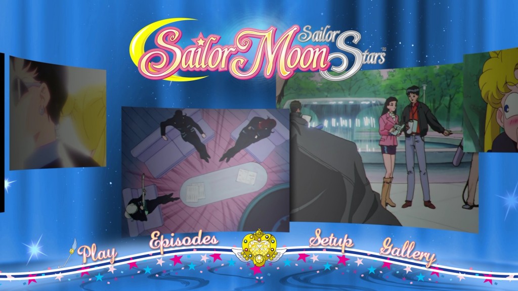 Sailor Moon Sailor Stars Viz Blu-Ray - Vol. 2 - Menu
