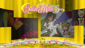 Sailor Moon Sailor Stars Viz Blu-Ray - Vol. 3 - Menu